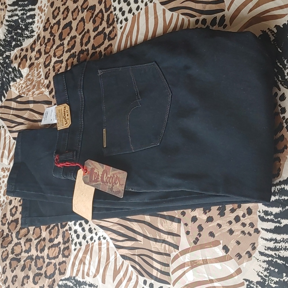 Lee Cooper Bethnal-Black Sadie High Rise Skinny Sz 29